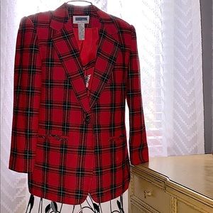 Plaid Blazer
